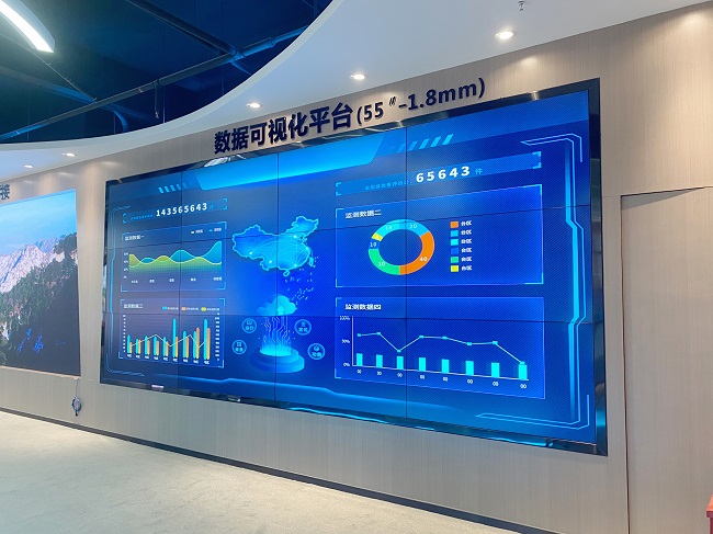 凯发k8国际(中国)官方网站·一触即发智慧展厅55寸1.8mm液晶拼接屏